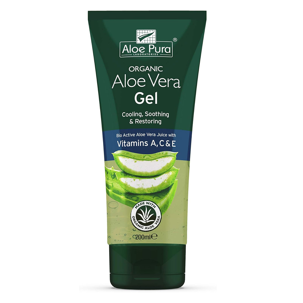 Aloe Pura Aloe Vera Gel with Vitamins A C & E 200ml